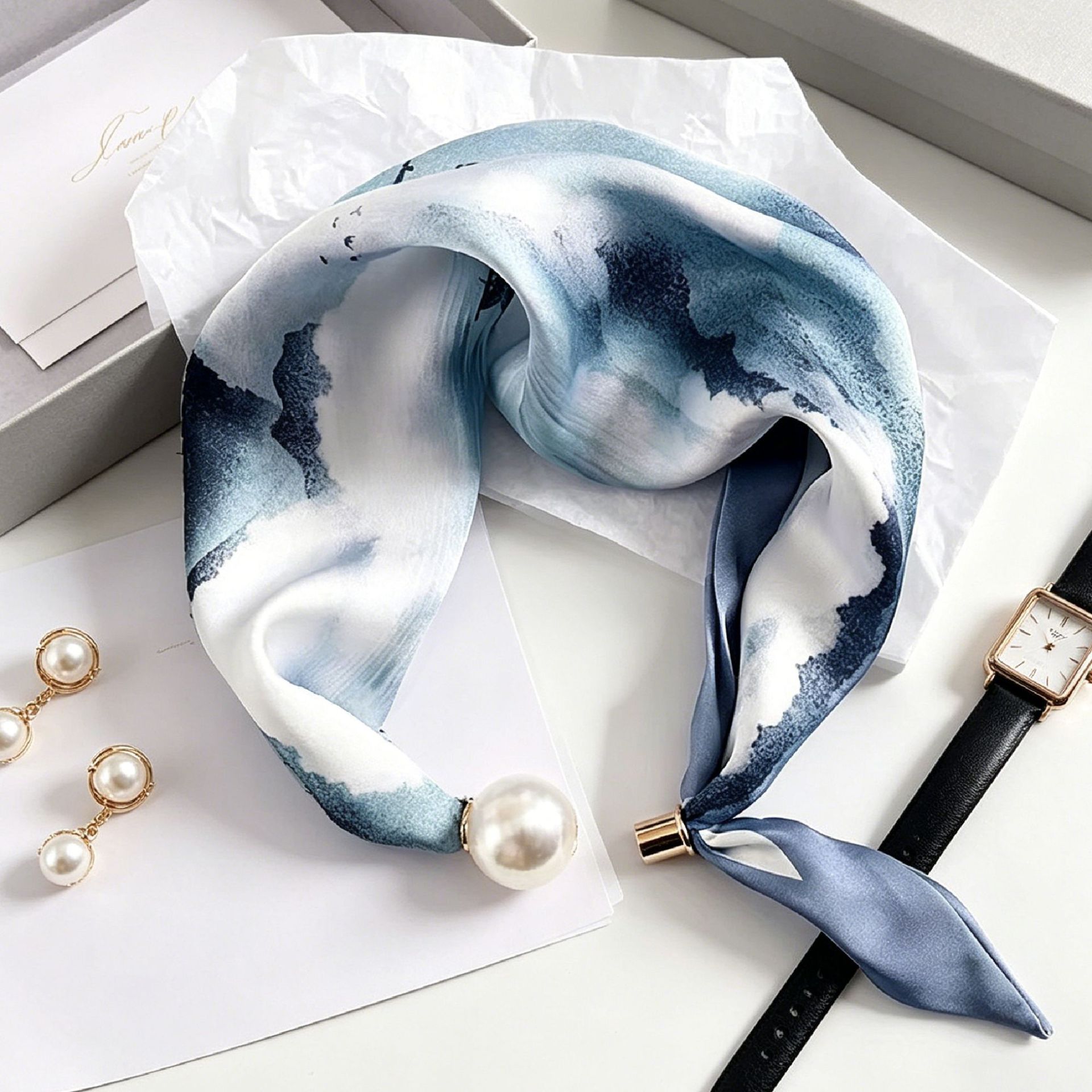Lenço Magnético de Pérolas Lux - Face Scarf Mask avaliação e preço