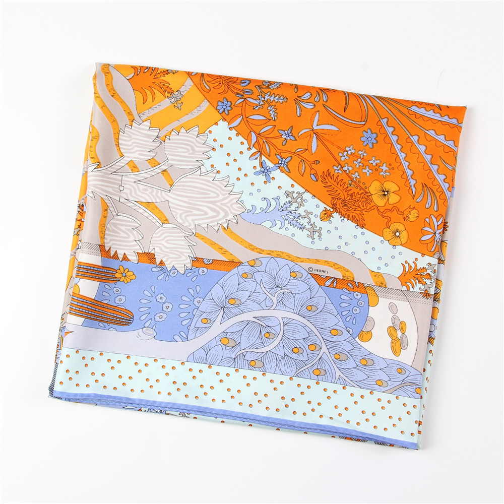 Lenço de seda de sarja enrolad - Face Scarf Mask avaliação e preço