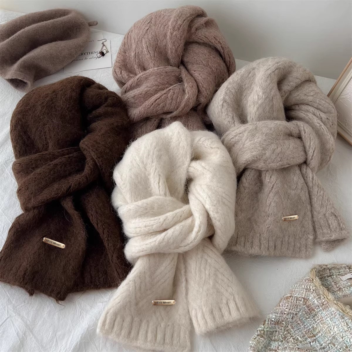 Cachecol de lã de alta qualida - Muffler Men Wool avaliação e preço