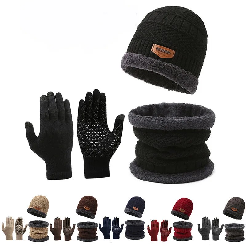 Chapéu de malha de cashmere wi - Muffler Men Wool avaliação e preço