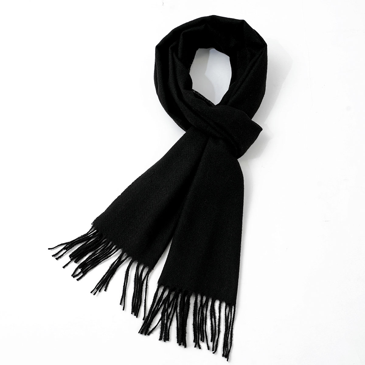 Cachecol masculino de cor lisa - Muffler Men Wool avaliação e preço